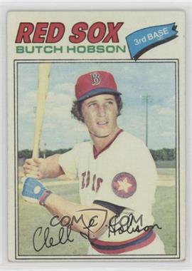 1977 Topps - [Base] #89 - Butch Hobson [Good to VG‑EX]