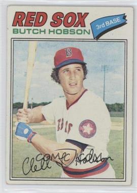 1977 Topps - [Base] #89 - Butch Hobson [Good to VG‑EX]