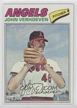 1977 Topps - [Base] #91 - John Verhoeven