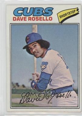 1977 Topps - [Base] #92 - Dave Rosello