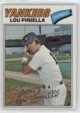 1977 Topps - [Base] #96 - Lou Piniella