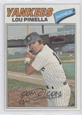 1977 Topps - [Base] #96 - Lou Piniella