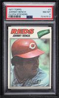 Johnny Bench (Two Stars at Back Bottom) [PSA 8 NM‑MT]