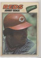 Johnny Bench (Two Stars at Back Bottom)