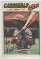 Lou Brock (One Star at Back Bottom)