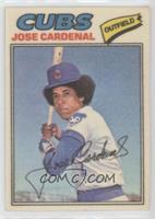 Jose Cardenal (One Star at Back Bottom)