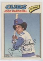 Jose Cardenal (Two Stars at Back Bottom)