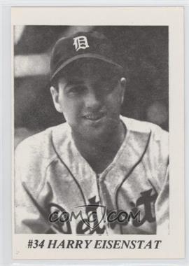 1978-80 Dearborn Michigan Conventions Detroit Tigers - [Base] #34 - Harry Eisenstat