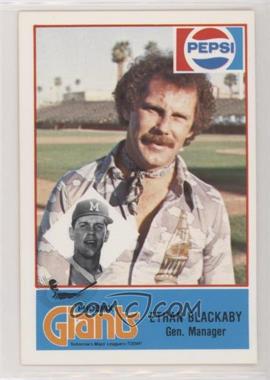 1978 Cramer Pacific Coast League - [Base] #107 - Ethan Blackaby