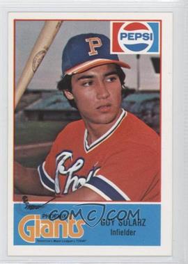 1978 Cramer Pacific Coast League - [Base] #89 - Guy Sularz