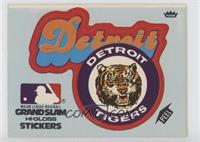 Detroit Tigers (Blue Background) [Poor to Fair]