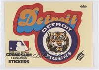 Detroit Tigers (Yellow Background)