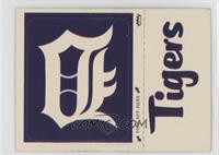 Detroit Tigers (Hat Logo;  MLB Logo)