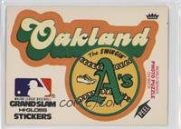 Oakland A's (Team Logo)