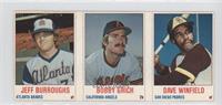 Jeff Burroughs, Bobby Grich, Dave Winfield [Noted]