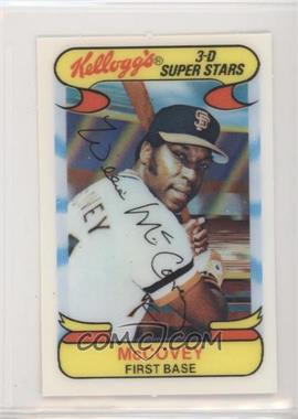 1978 Kellogg's 3-D Super Stars - [Base] #23 - Willie McCovey