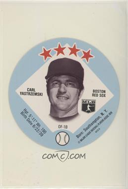 1978 MSA Discs - [Base] - Big T/Tastee-Freez #16 - Carl Yastrzemski