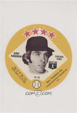 1978 MSA Discs - [Base] - Big T/Tastee-Freez #19 - Dave Kingman