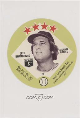 1978 MSA Discs - [Base] - Big T/Tastee-Freez #4 - Jeff Burroughs