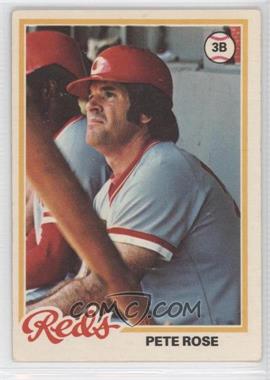 1978 O-Pee-Chee - [Base] #100 - Pete Rose [Good to VG‑EX]