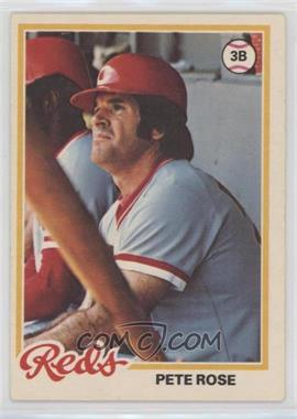 1978 O-Pee-Chee - [Base] #100 - Pete Rose [Good to VG‑EX]