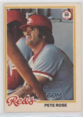 1978 O-Pee-Chee - [Base] #100 - Pete Rose [Good to VG‑EX]