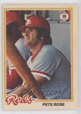 1978 O-Pee-Chee - [Base] #100 - Pete Rose [Good to VG‑EX]