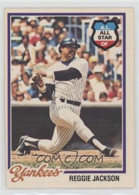 1978 O-Pee-Chee - [Base] #110 - Reggie Jackson