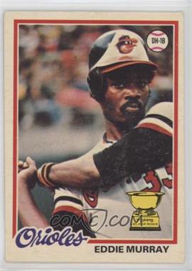 1978 O-Pee-Chee - [Base] #154 - Eddie Murray