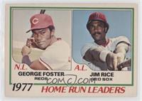 George Foster, Jim Rice