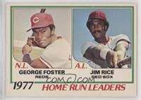 George Foster, Jim Rice [Good to VG‑EX]