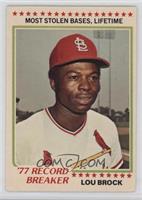 Lou Brock [Good to VG‑EX]