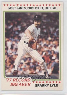 1978 O-Pee-Chee - [Base] #237 - Sparky Lyle