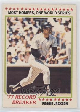 1978 O-Pee-Chee - [Base] #242 - Reggie Jackson