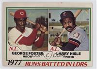 George Foster, Larry Hisle