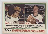 John Candelaria, Frank Tanana [COMC RCR Poor]