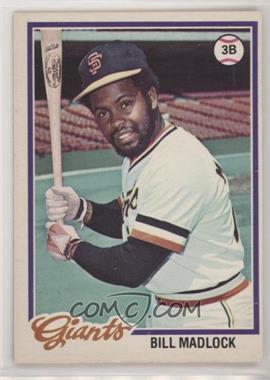 1978 O-Pee-Chee - [Base] #89 - Bill Madlock