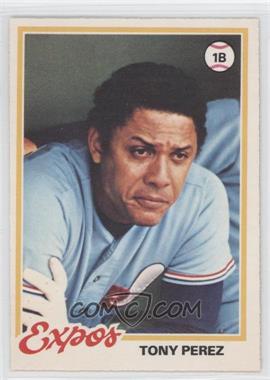 1978 O-Pee-Chee - [Base] #90 - Tony Perez