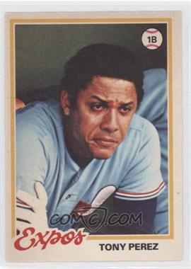 1978 O-Pee-Chee - [Base] #90 - Tony Perez