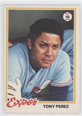 1978 O-Pee-Chee - [Base] #90 - Tony Perez