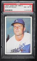 Don Drysdale [PSA 8 NM‑MT]