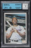 Hank Aaron [JSA Certified Encased by BGS]