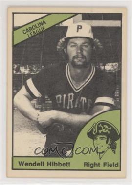 1978 TCMA The Minors - [Base] #0104 - Wendell Hibbett