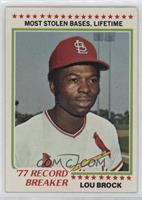 Record Breaker - Lou Brock