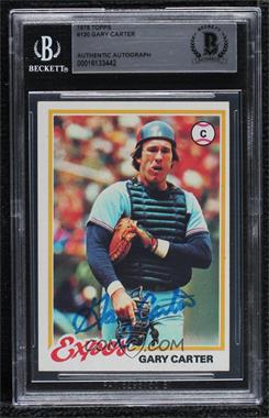1978 Topps - [Base] #120 - Gary Carter [BAS BGS Authentic]