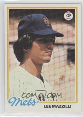 1978 Topps - [Base] #147 - Lee Mazzilli