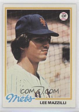 1978 Topps - [Base] #147 - Lee Mazzilli