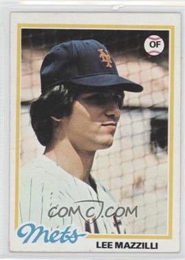 1978 Topps - [Base] #147 - Lee Mazzilli