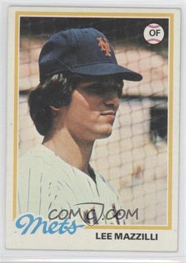 1978 Topps - [Base] #147 - Lee Mazzilli