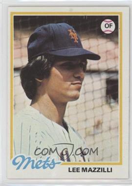 1978 Topps - [Base] #147 - Lee Mazzilli